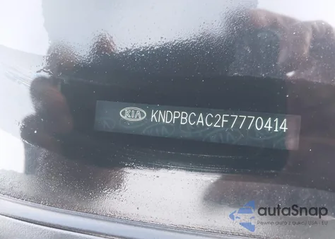 2015 Kia Sportage Lx z USA, uszkodzony, nr VIN KNDPBCAC2F7770414